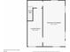 Basement floor plan with finished basement and laundry room at 1492 Sagewood Cir, Stone Mountain, GA 30083