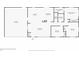 Layout of first floor featuring kitchen, living room, and bedrooms at 1492 Sagewood Cir, Stone Mountain, GA 30083
