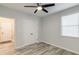 Bright bedroom with laminate floors, closet and lots of light at 4228 Laurel Creek Se Ct # 6, Smyrna, GA 30080