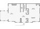 Main floor plan showing kitchen, dining, den, fireplace, stairs, foyer, and entry with dimensions at 4228 Laurel Creek Se Ct # 6, Smyrna, GA 30080