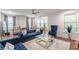 This beautifully decorated living room features hardwood floors and lots of natural lighting at 4228 Laurel Creek Se Ct # 6, Smyrna, GA 30080