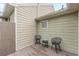 Private patio with seating and outdoor space at 4228 Laurel Creek Se Ct # 6, Smyrna, GA 30080