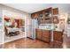 Well-designed kitchen offering ample storage, stainless steel appliances, and easy access to the dining room at 1625 Rushing River Way, Suwanee, GA 30024