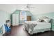 Spacious bedroom with hardwood floors and a cozy style at 333 Lauren Ln, Woodstock, GA 30188
