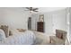 Bedroom with neutral color scheme and accent chair at 4960 Meadow Ln, Marietta, GA 30068