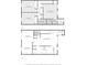 Detailed floor plan showcasing the layout of the home, including bedrooms, bathrooms, and living spaces at 4960 Meadow Ln, Marietta, GA 30068