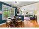 Dining Area with adjacent seating and hardwood floors at 638 Glen Valley Way, Dacula, GA 30019