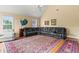 Spacious Living Room with vaulted ceiling, picture window and area rug at 638 Glen Valley Way, Dacula, GA 30019
