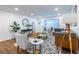 Bright living room boasts hardwood floors, neutral walls, and stylish decor at 115 Biscayne Nw Dr # F10, Atlanta, GA 30309