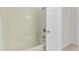 The clean bathroom is tiled and well-maintained at 405 Mount Vernon Ct, Woodstock, GA 30189