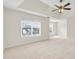 Vaulted ceilings and lots of natural light make this bedroom bright and airy at 405 Mount Vernon Ct, Woodstock, GA 30189