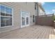 Wood deck with a railing and view of the yard. Perfect for outdoor entertaining at 6043 China Rose Lane, Johns Creek, GA 30097