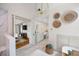 Spacious bathroom with a soaking tub, dual sinks, and a view into the primary bedroom at 113 Stargaze Rdg, Canton, GA 30114