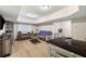 Living room with a couch, coffee table, and television at 113 Stargaze Rdg, Canton, GA 30114
