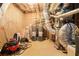 Basement area with two water heaters and mechanicals at 2063 Willow Chase Ct, Tucker, GA 30084