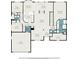 Detailed floor plan showcasing the layout of the home, including room dimensions and features at 2063 Willow Chase Ct, Tucker, GA 30084