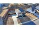 Aerial view of a well-maintained two-story home with a fenced backyard at 4825 Odum View Ln, Cumming, GA 30040