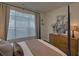 Bedroom featuring neutral tones, ample natural light through blinds and modern furniture at 840 United Ave # 113, Atlanta, GA 30312