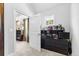 Dressing room features a closet system with lots of shelves and drawer space for clothing at 140 Discovery Lake Dr, Fayetteville, GA 30215