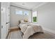 Cozy bedroom with neutral tones, two windows for natural light, and stylish rug, creating a comfortable space at 4020 Connolly Ct, Roswell, GA 30075