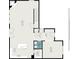 First floor plan showcasing a kitchen, living room, dining room, and bath, designed for convenient living at 3005 Nicholas Dr, Villa Rica, GA 30180