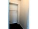 A walk in closet with metal rack at 210 Ormond Sw St, Atlanta, GA 30315