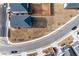 Aerial view showcases a property with a well-manicured lawn and street access at 4798 Red Lion Pl, Lawrenceville, GA 30044