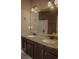 Bathroom featuring double sinks and a large mirror at 505 Mirror Lake Pkwy, Villa Rica, GA 30180
