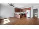 Updated kitchen featuring stainless steel appliances and an island at 260 Manning Sw Rd # 76, Marietta, GA 30064