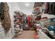Walk-in closet with ample shelving and storage space, well-organized and easily accessible at 4154 Hawking Dr, Suwanee, GA 30024