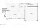 Floor plan of the first floor showing the Dining Room, Kitchen, and Living Room at 6000 Malibu Drive Dr, Morrow, GA 30260