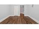Light-filled bedroom with neutral walls and rich hardwood floors at 845 Spring Nw St # Ph 5, Atlanta, GA 30308