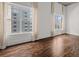 Bright bedroom with large windows and wood flooring at 845 Spring Nw St # Ph 5, Atlanta, GA 30308
