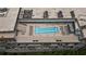 Rooftop pool area with lounge chairs offering an inviting recreational space at 845 Spring Nw St # Ph 5, Atlanta, GA 30308