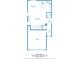 Detailed first floor plan showcasing the layout of the kitchen, living room, dining area, and garage at 149 Woodhouse Cir, Acworth, GA 30102