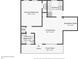 Floor plan shows open concept living room, kitchen, breakfast nook, primary bedroom, bathroom and front patio at 330 3Rd St # Apt 1, Atlanta, GA 30308