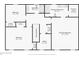 A floor plan highlighting the primary bedroom, bathroom, and second bedroom at 56 Carlane Cir, Bowdon, GA 30108