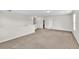 Spacious loft area with neutral carpet, bright lights and several bedroom and bath entrances at 1530 Avalon Creek Rd, Sugar Hill, GA 30518
