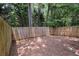 A fenced backyard offering privacy and space for outdoor activities at 4149 Spring Cove Dr, Duluth, GA 30097