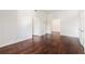 Bright living room featuring hardwood floors and white walls at 1230 Piedmont Ne Ave # 405, Atlanta, GA 30309