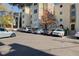 Exterior parking lot with several cars and a view of the building at 1230 Piedmont Ne Ave # 405, Atlanta, GA 30309