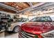 Spacious garage featuring exposed ductwork and ample storage space, offering convenience and functionality at 4801 Deer Chase, Powder Springs, GA 30127