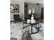 Modern living room featuring stylish decor, accent wall art, and sleek coffee table at 3421 Fawn Trl, Marietta, GA 30066