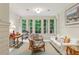 Sun-lit living room with wainscoting, neutral decor, and lots of windows offering a bright and inviting space at 240 Nacoochee Nw Dr, Atlanta, GA 30305