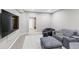 Finished basement features a large television and comfortable seating area for relaxation and entertainment at 1487 Monarch Ct, Marietta, GA 30062
