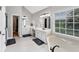 Bright bathroom with double sink vanity, soaking tub, and large window with natural light at 1487 Monarch Ct, Marietta, GA 30062