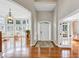 Elegant foyer featuring hardwood floors and an open floor plan with lots of light at 1487 Monarch Ct, Marietta, GA 30062