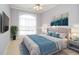 Beautiful bedroom featuring neutral decor, stylish accents, and natural light at 1570 Woodberry Run Dr, Snellville, GA 30078