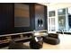 Contemporary lobby featuring stylish seating, modern fireplace, and elegant decor with a modern feel at 400 W Peachtree Nw St # 3412, Atlanta, GA 30308