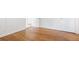 Bedroom with hardwood floors and white vertical paneled walls at 804 Brookdale Sw Dr, Atlanta, GA 30315